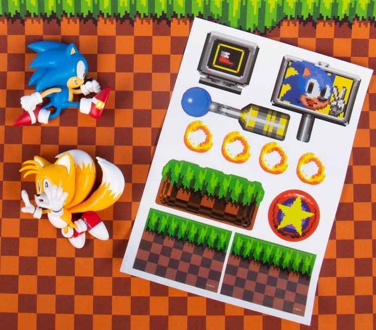 Fizz Creations Sonic The Hedgehog Comic Ons