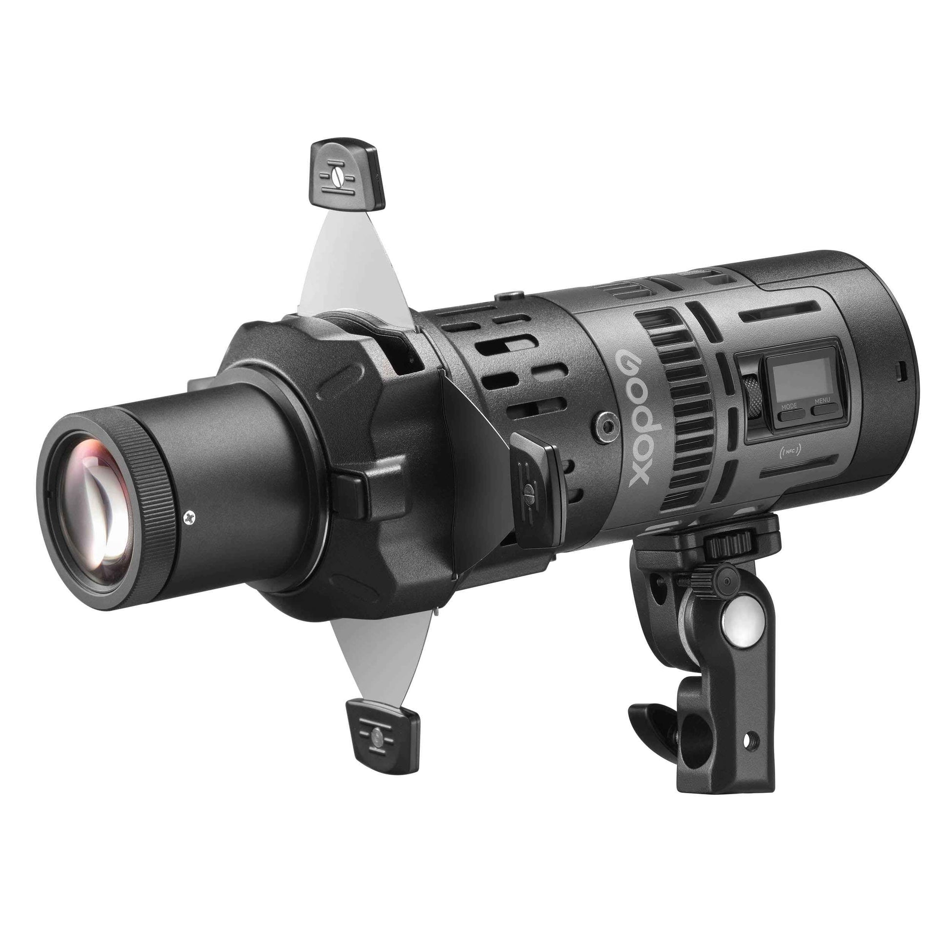 RS60R Super Compact RGB LED Video Light and SP36K Projection Attachment 1K Kit