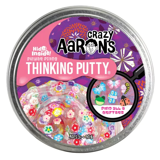 Hide Inside Flower Finds - Thinking Putty