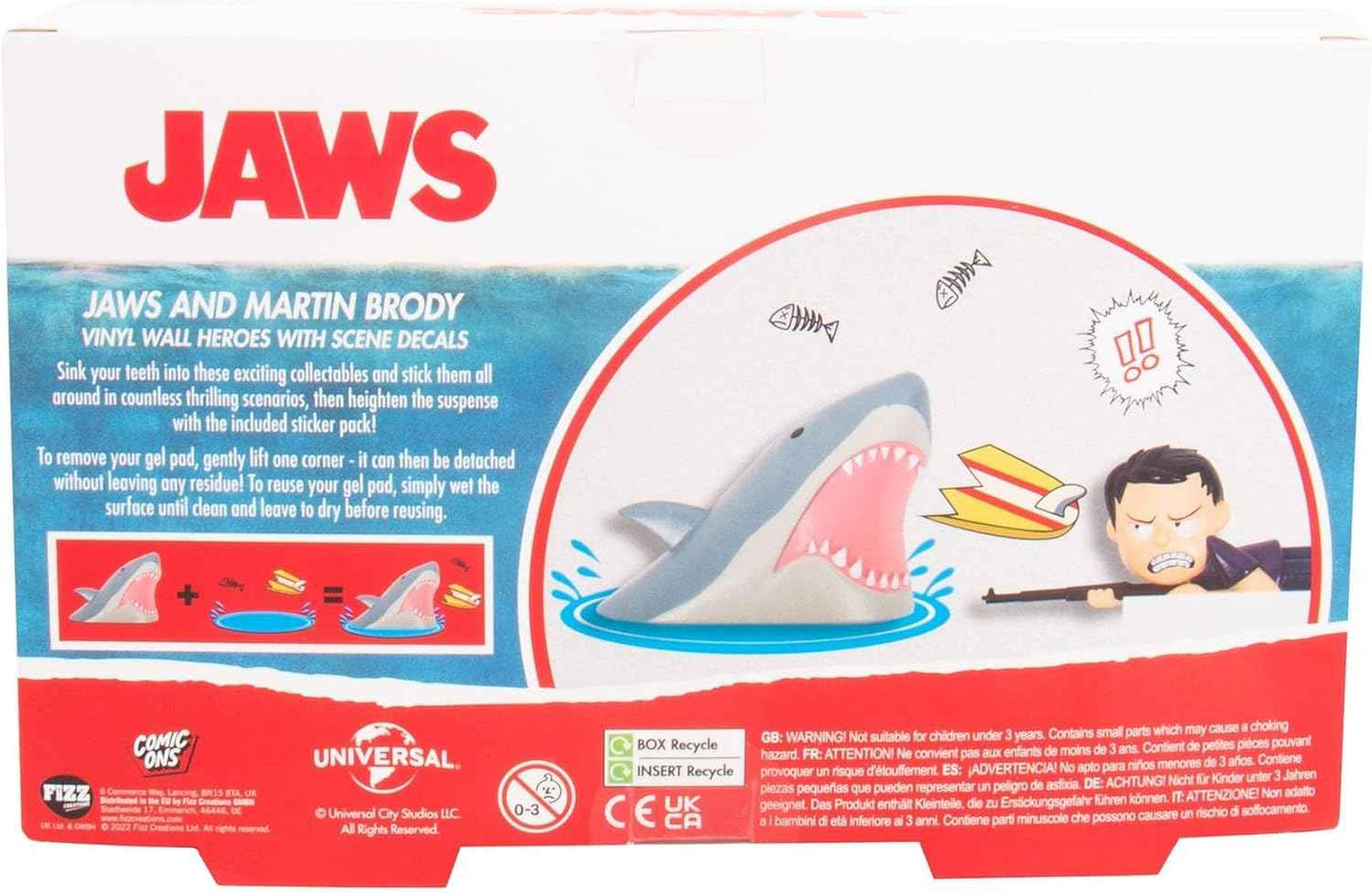 Fizz Creations Jaws Comic Ons