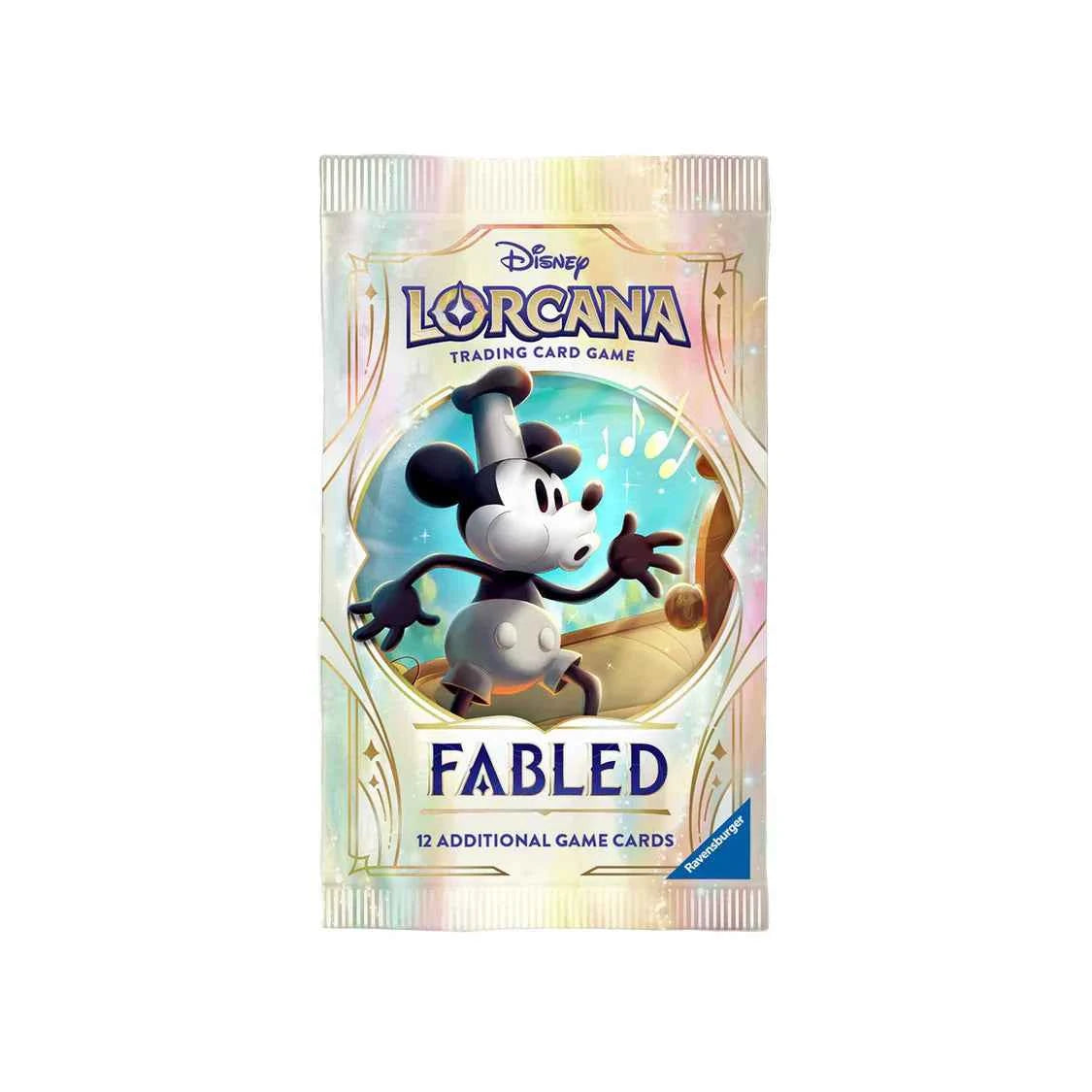Disney Lorcana Trading Card Game - Fabled Booster Pack - Set 9