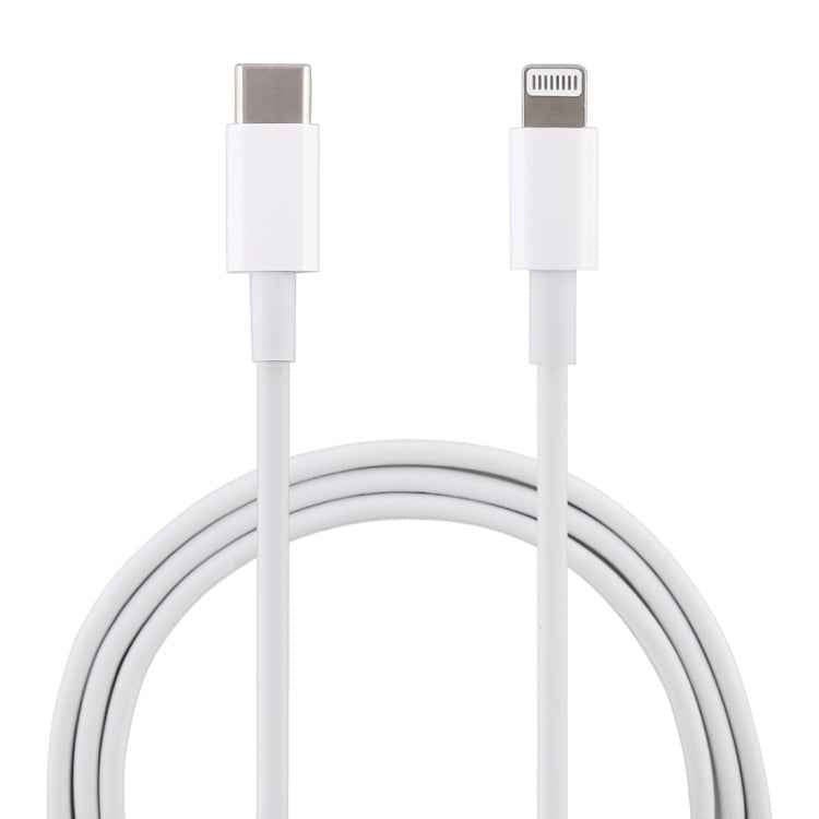 20W 9V/2A 1M USB-C / Type-C to 8 Pin PD Fast Charging Cable for iPhone, iPad, Cable Length: 1m, 20W 9V/2A
