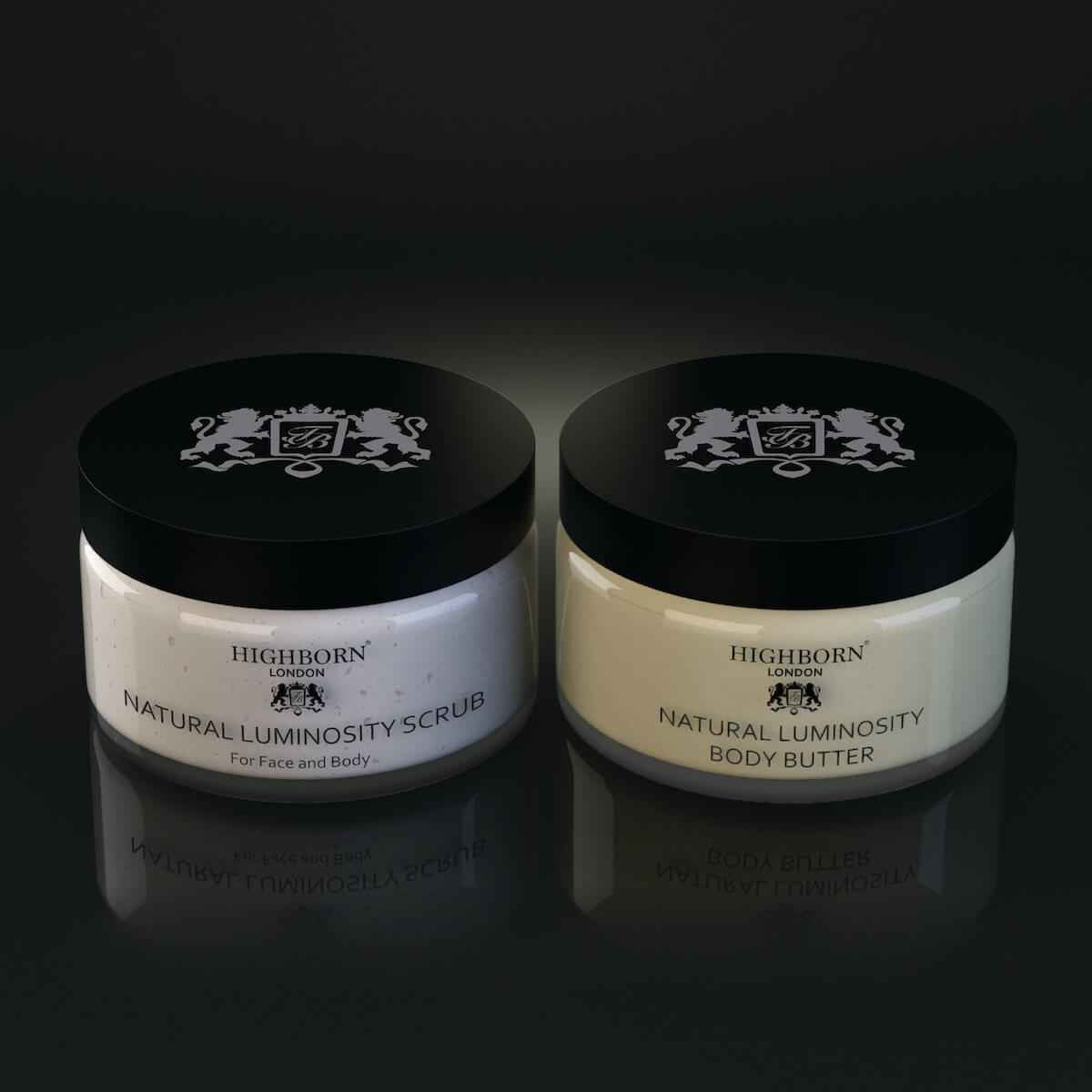 Scrub and Glow Luminosity Set