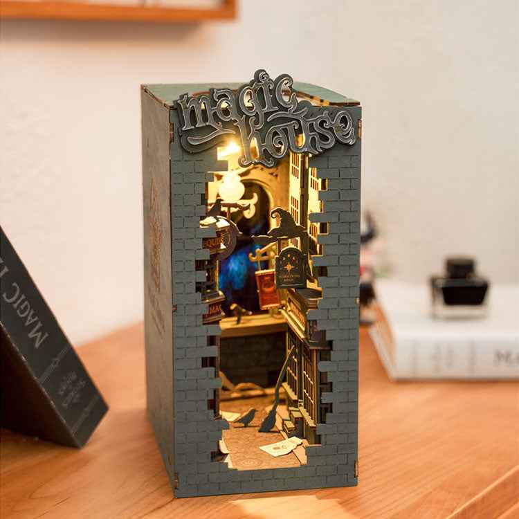 Rolife Magic House DIY Book Nook Shelf Insert TGB03