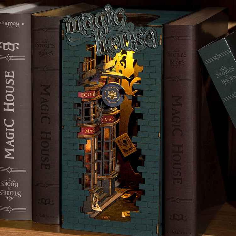 Rolife Magic House DIY Book Nook Shelf Insert TGB03
