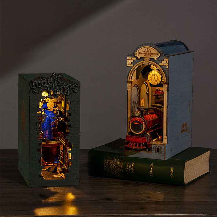 Rolife Time Travel DIY Book Nook Shelf Insert TGB04