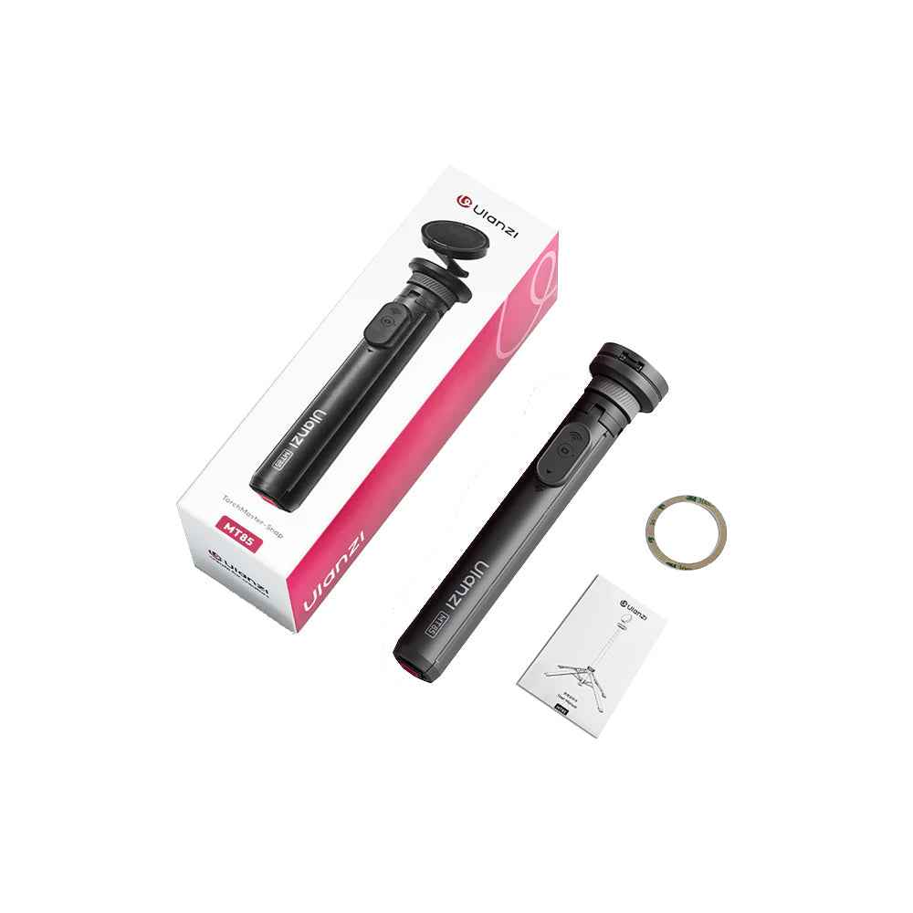 Ulanzi MT85 Torch Master Snap V2 Portable Phone and Camera Magnetic Tripod (Black)