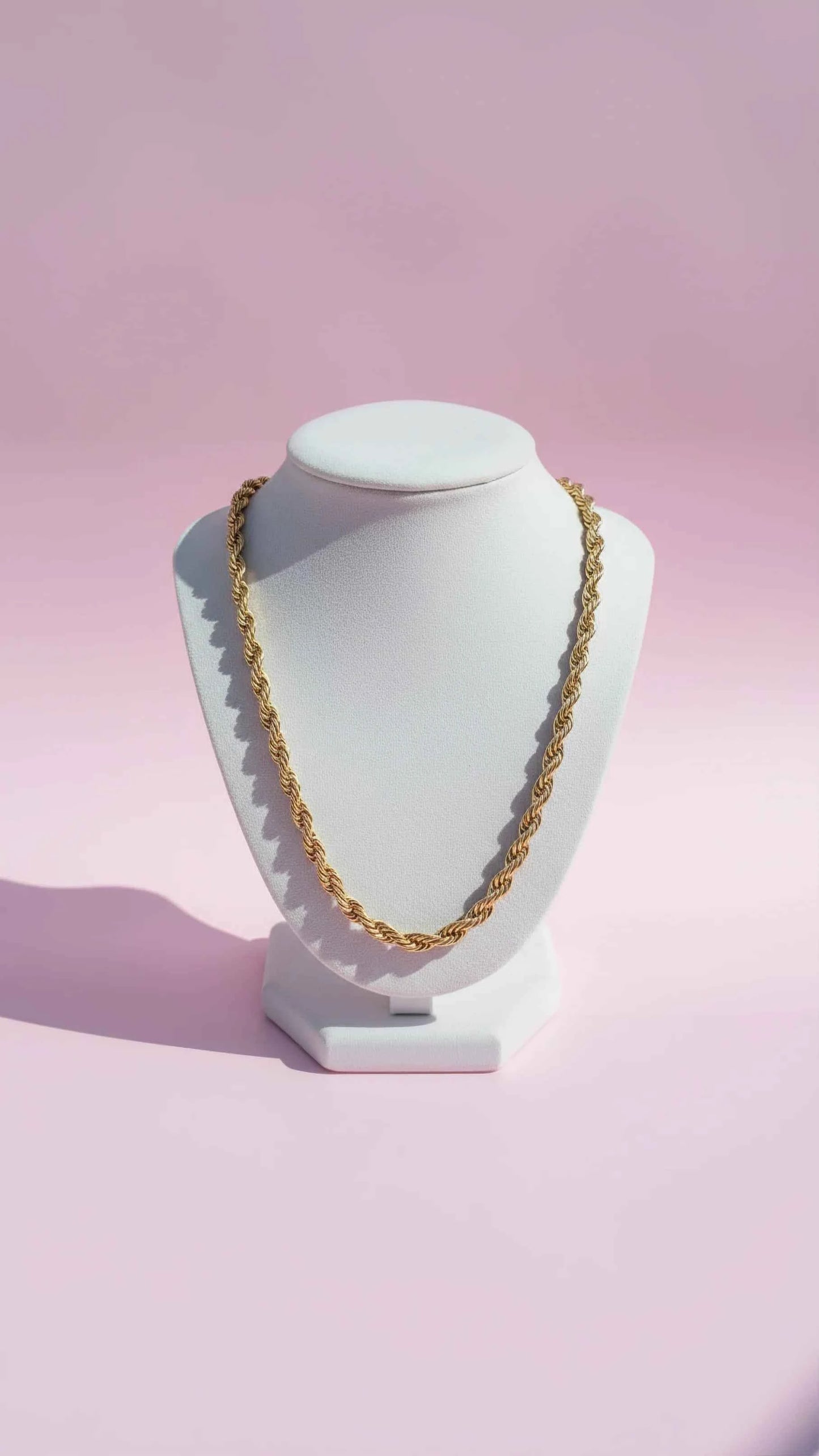 Twisted Rope Chain Necklace