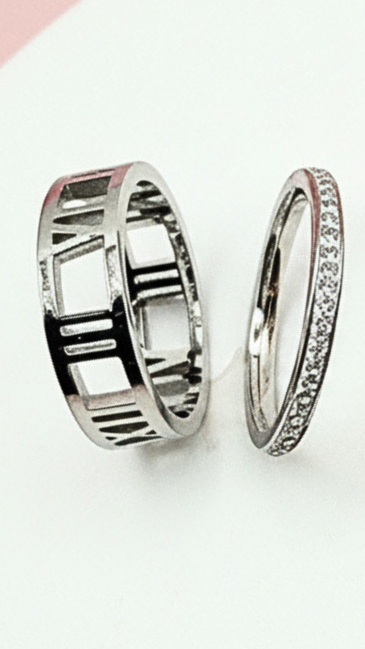 Waterproof 24 Pack Of Gold Plated Numeral Stacking Rings