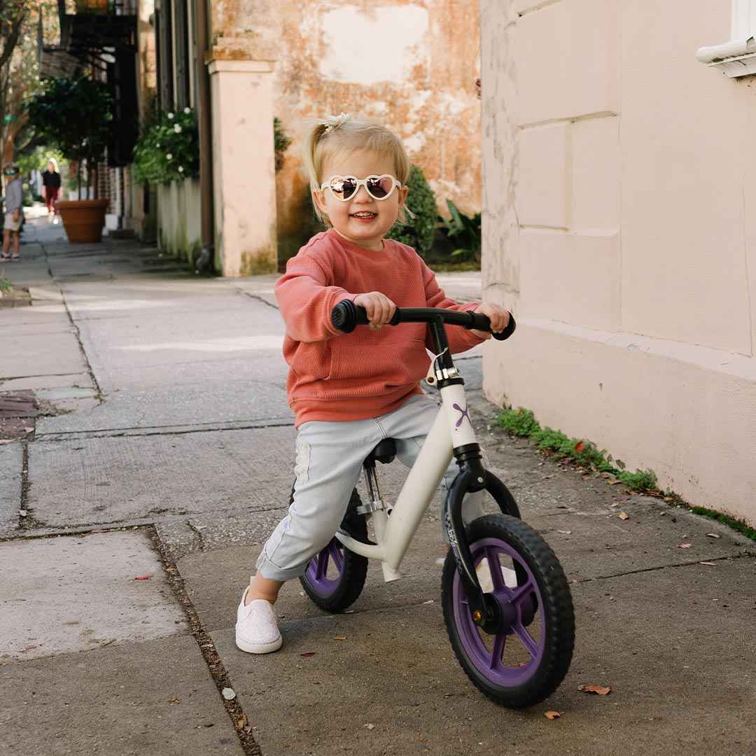 Babiators Polarised Heart Sunglasses - Sweet Cream
