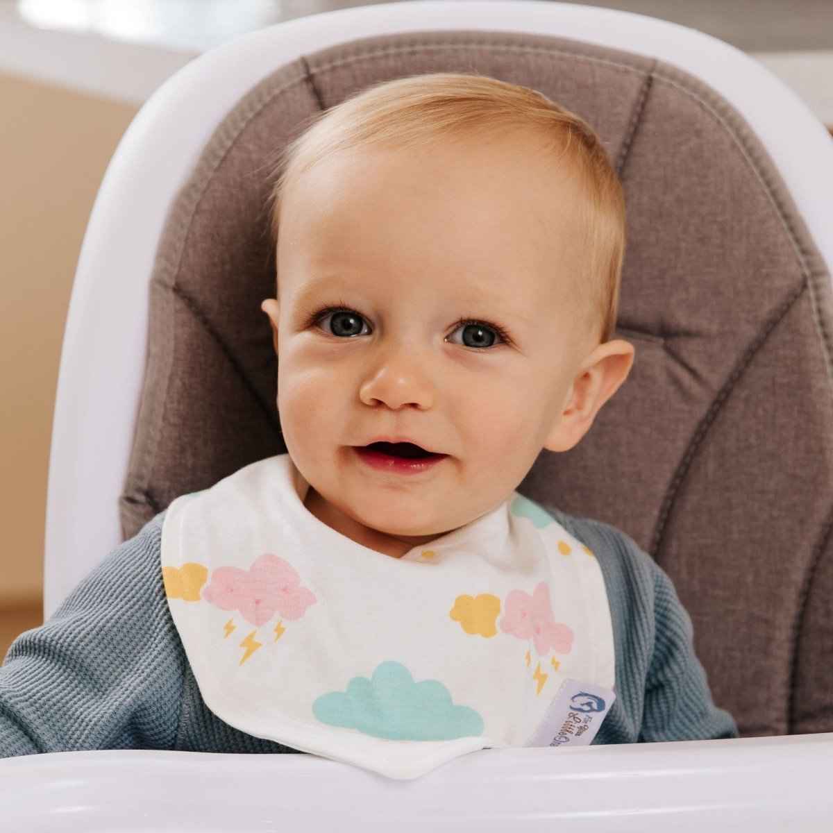 Baby Bandana Dribble Bibs Cotton Pack Of 8 - Girls-Clearance