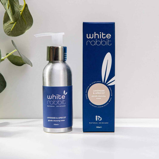 Brightening Lavender & Apricot Glycolic Acid Cream Cleanser