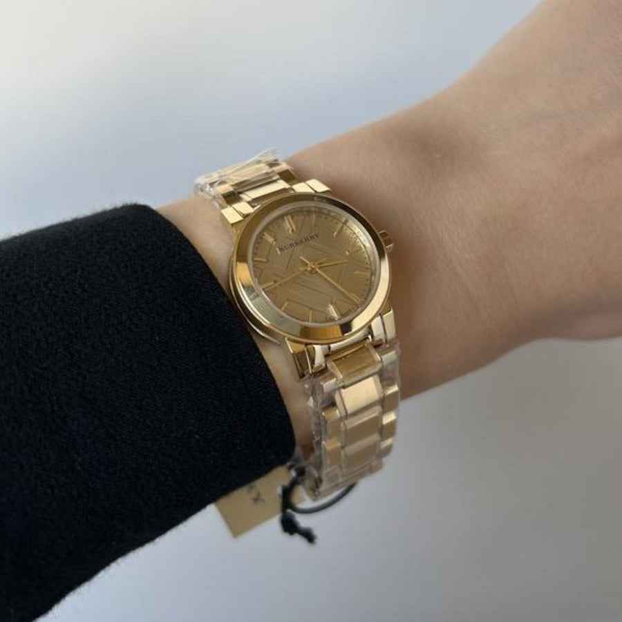 Burberry BU9227 The City Women's 26mm Gold Watch