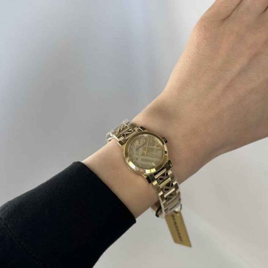 Burberry BU9234 The City Women's Gold Watch
