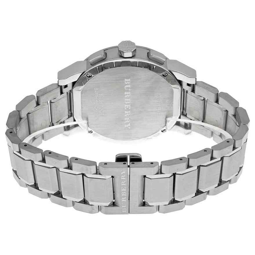 Burberry BU9350 The City Men's Silver Chronograph Watch