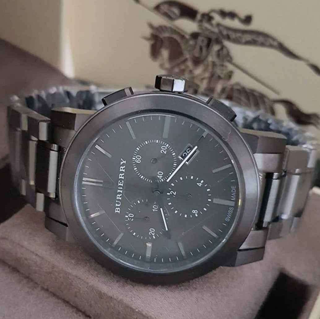 Burberry BU9354 The City Men's Watch Gunmetal
