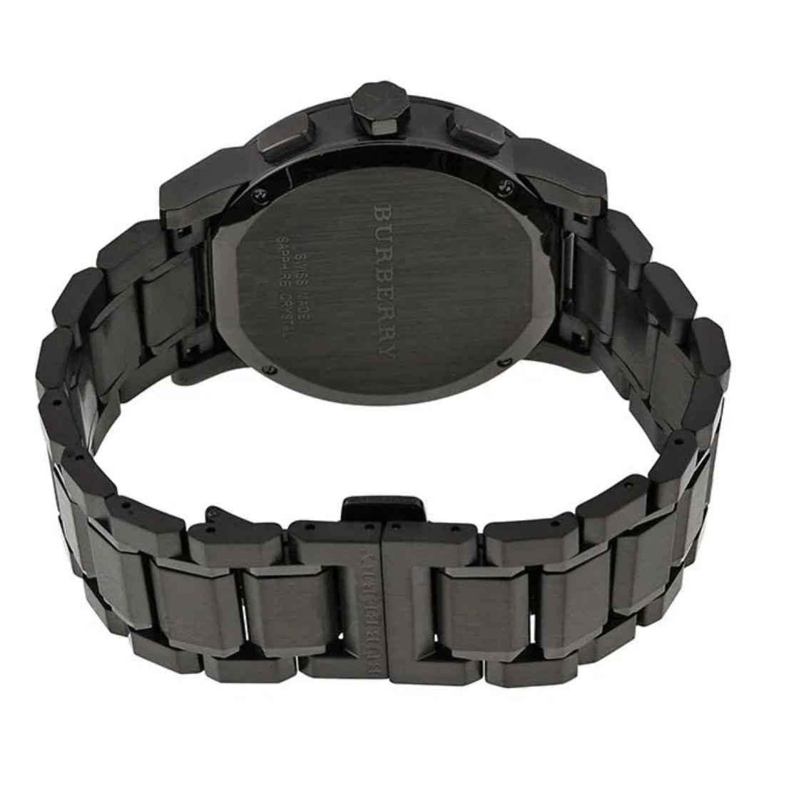 Burberry BU9365 The City Men's Gunmetal & Blue Watch