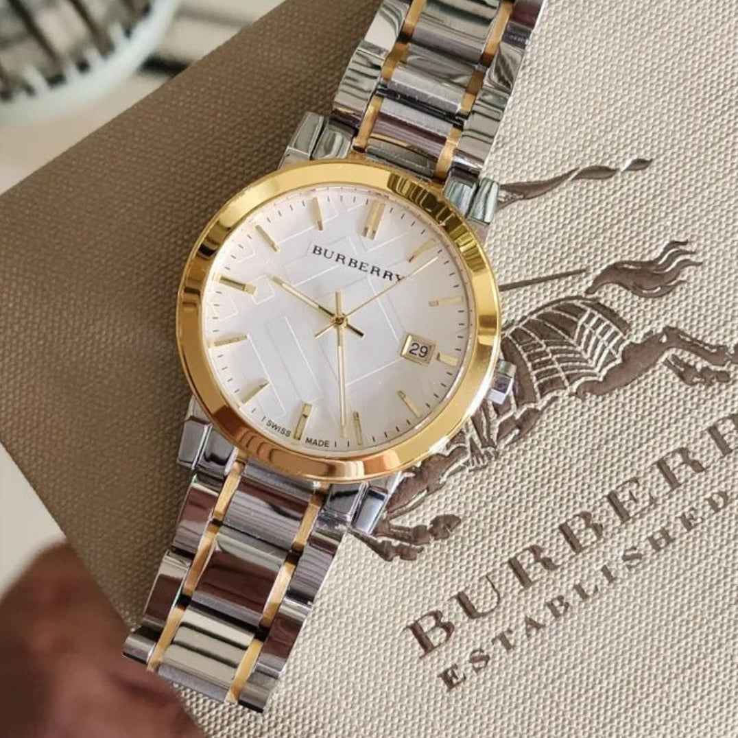 Burberry BU9115 The City Women's Two-Tone Watch