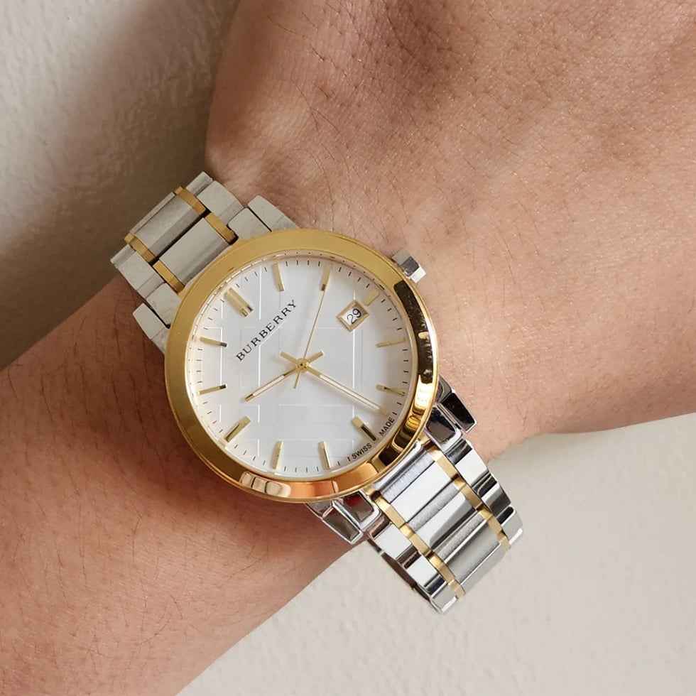 Burberry BU9115 The City Women's Two-Tone Watch
