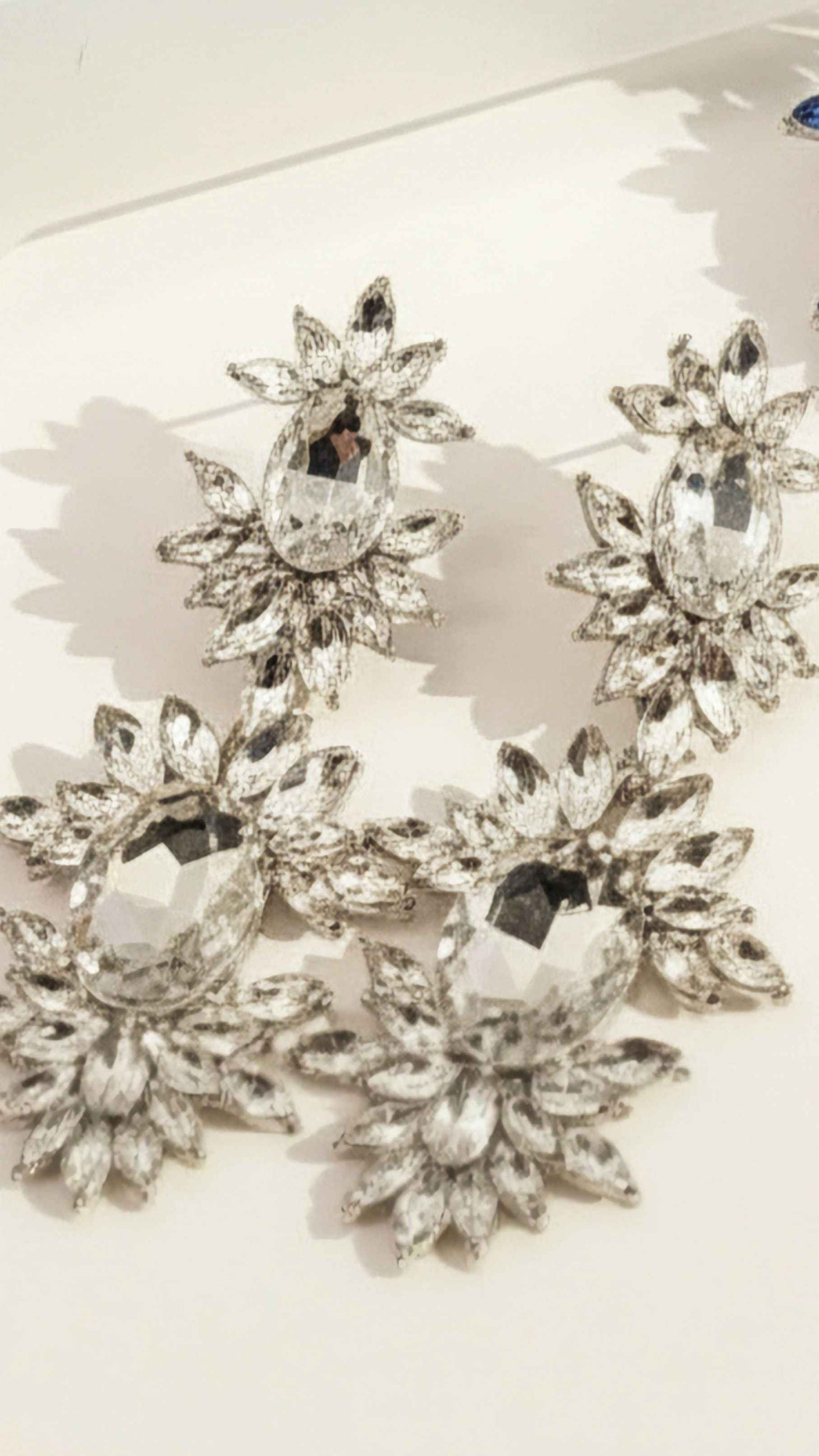 Magnum Crystal Drop and Dangle Earrings