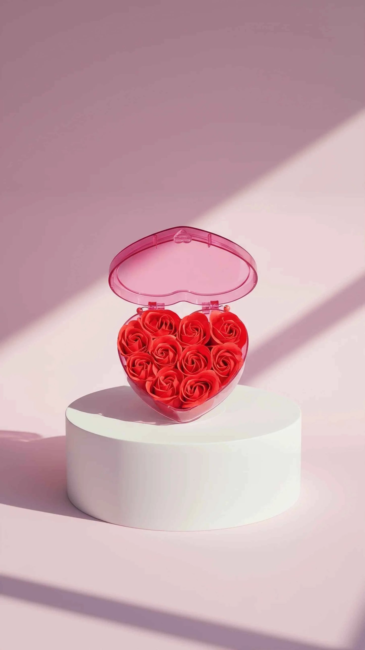Scented Roses With Gift Box Carry Case