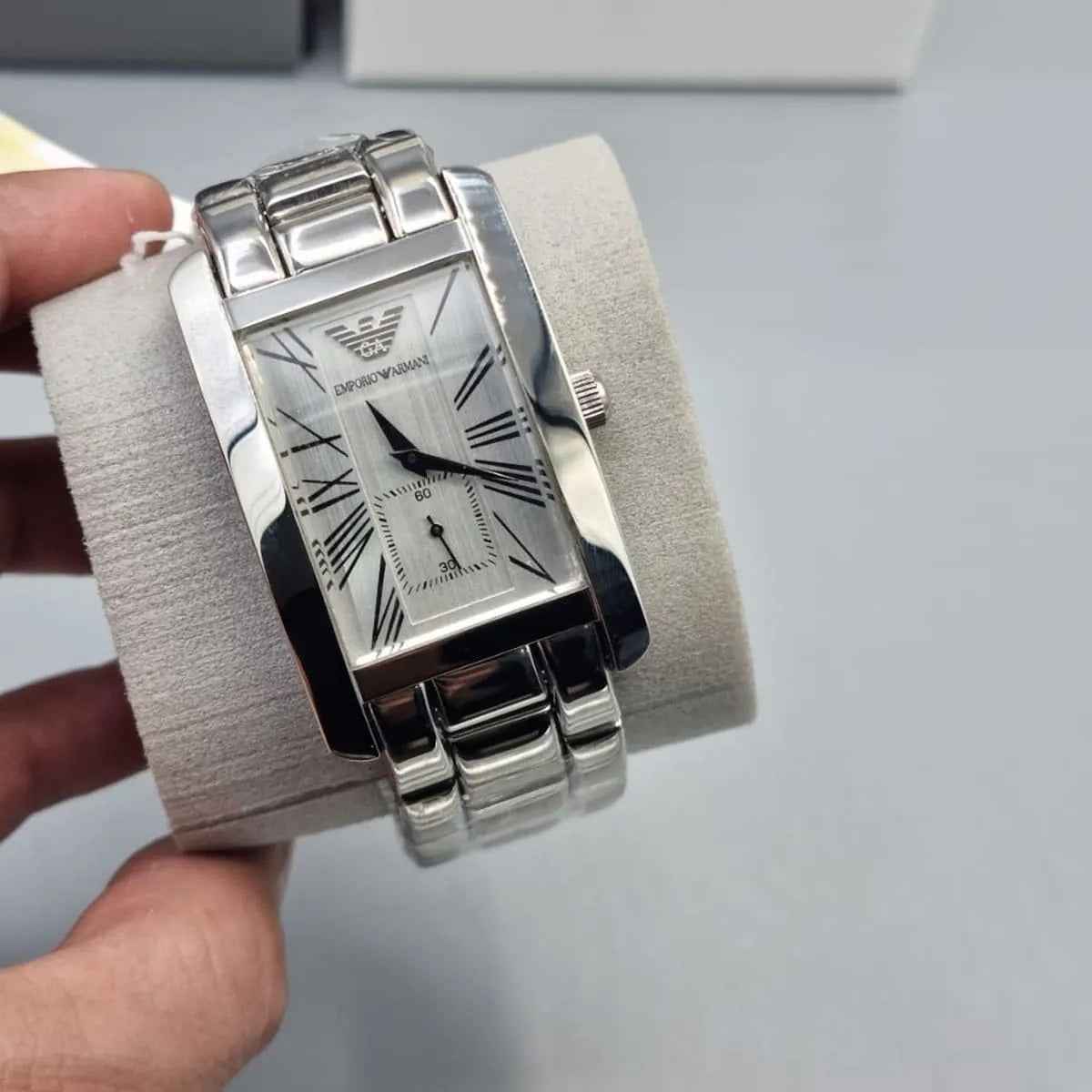 Emporio Armani AR0145 Classic Men's Rectangular Watch