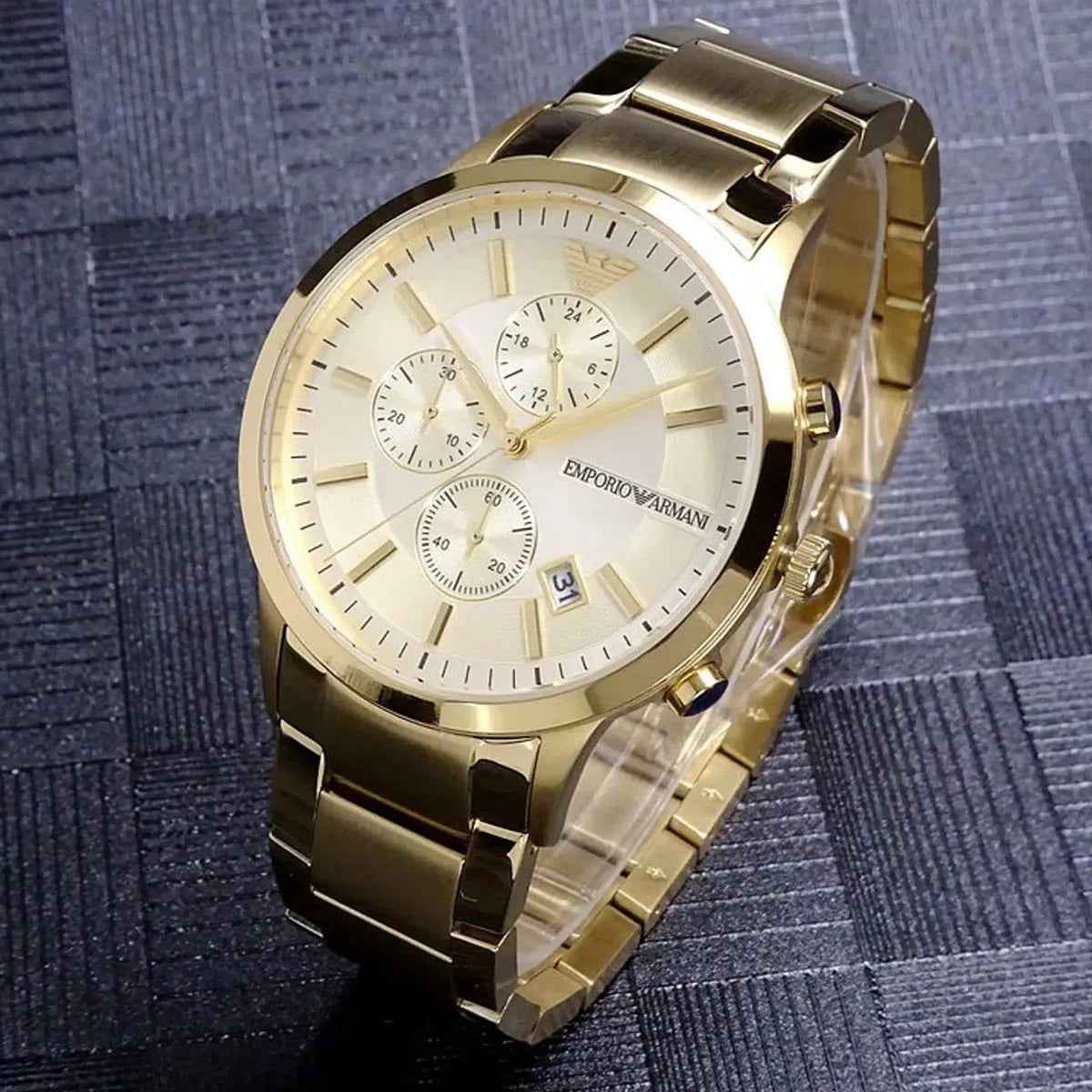 Emporio Armani AR11332 Renato Men's Gold Watch
