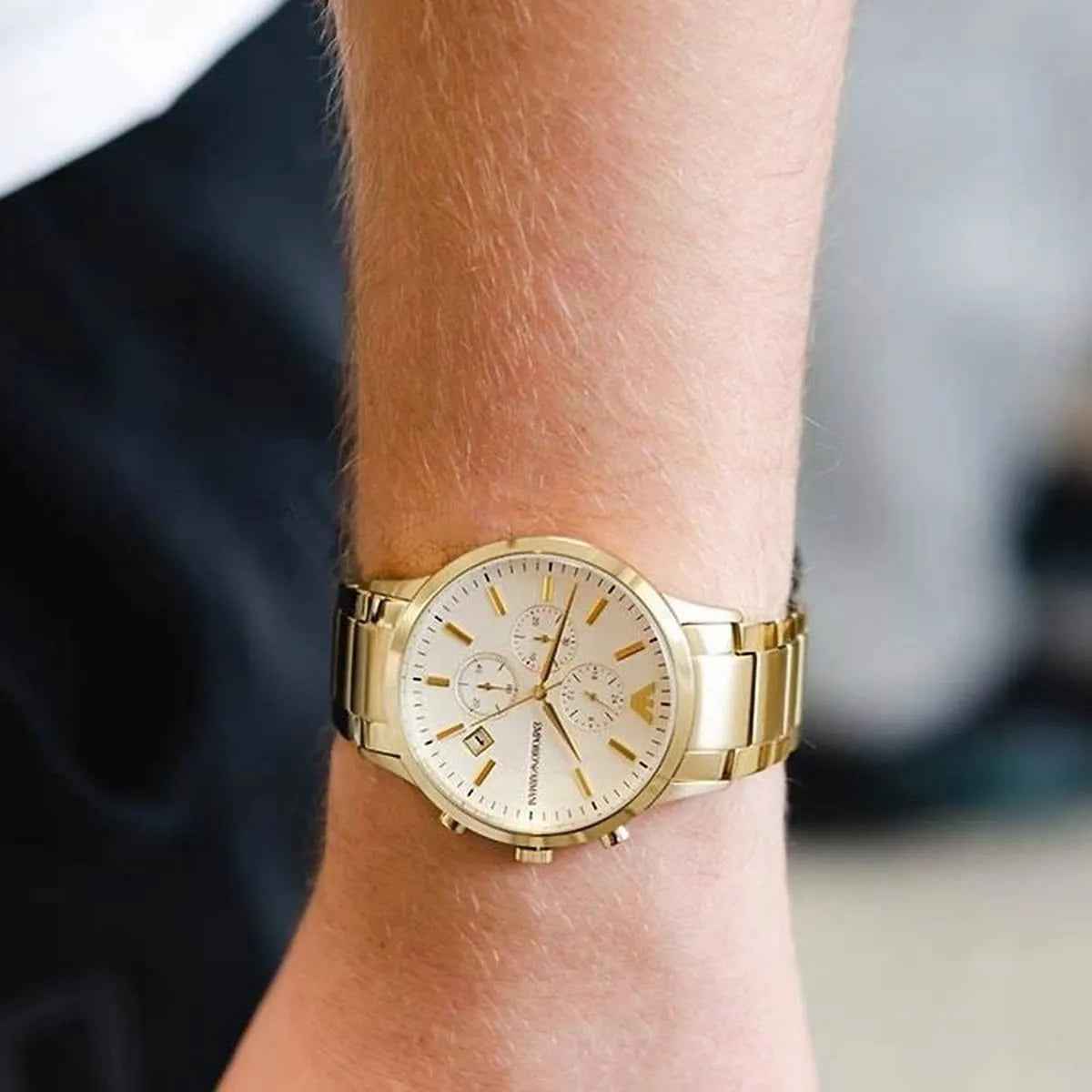 Emporio Armani AR11332 Renato Men's Gold Watch