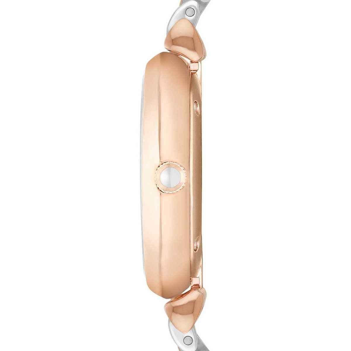Emporio Armani AR1683 Gianni T-Bar Women's Two-Tone Watch