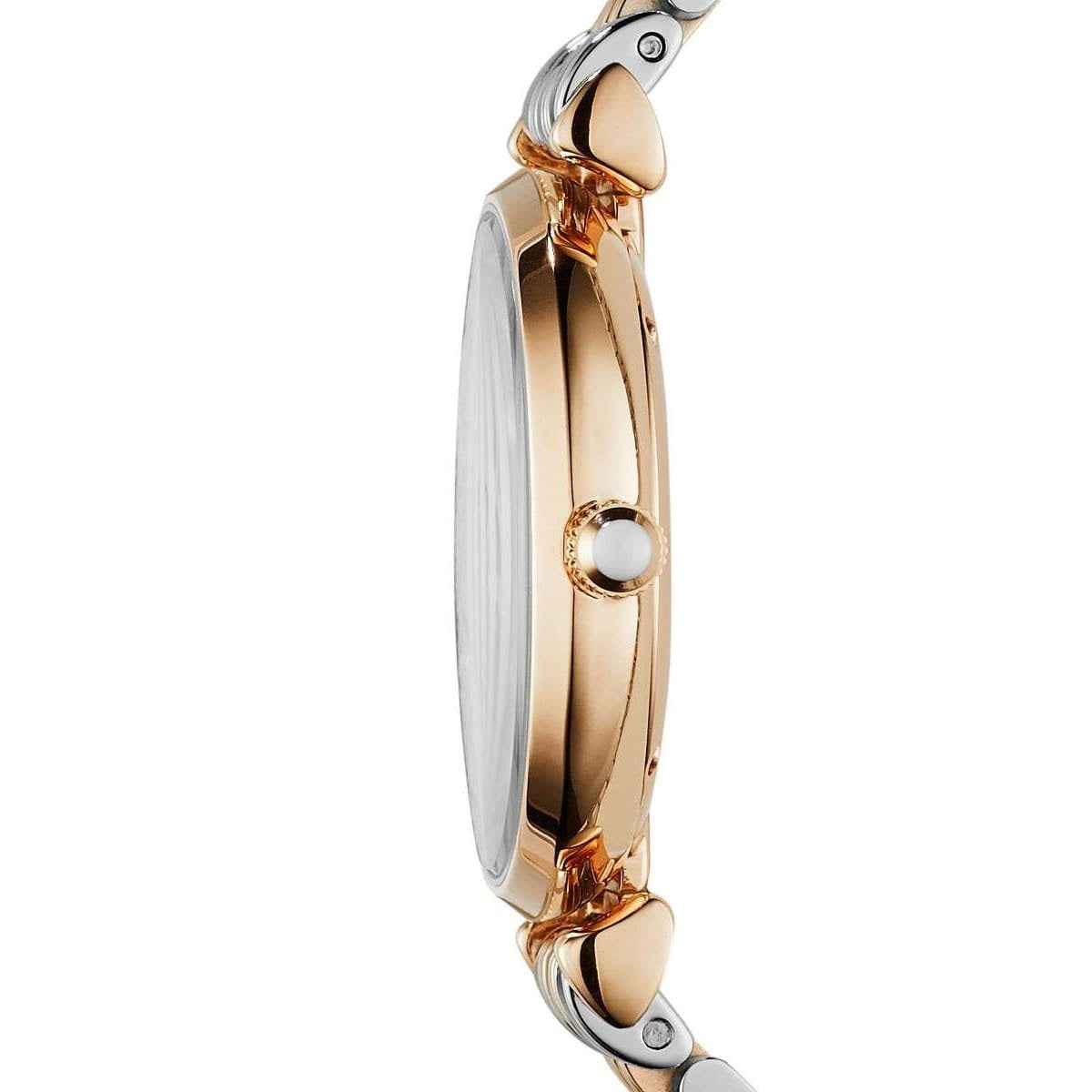 Emporio Armani AR1840 Gianni T-Bar Women's Two-Tone Watch