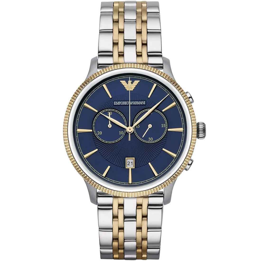 Emporio Armani AR1847 Alpha Men's Two-Tone Watch