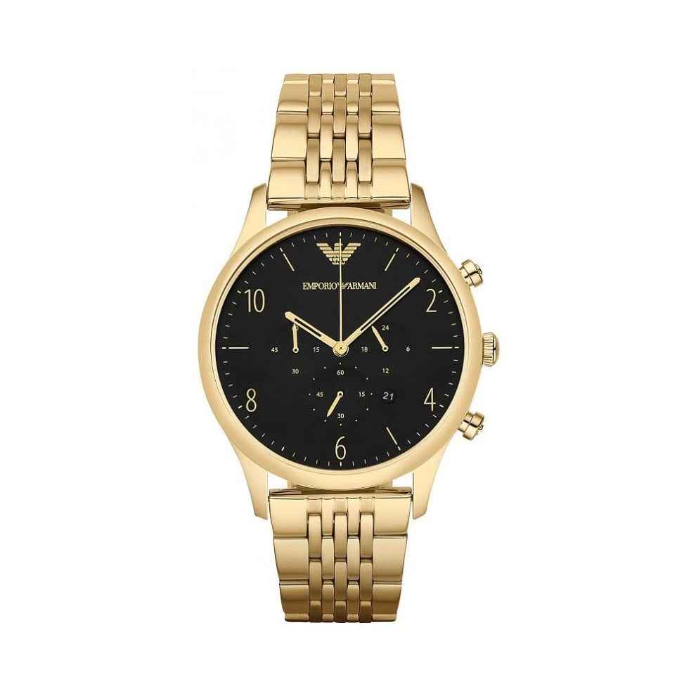 Emporio Armani AR1893 Beta Men's Gold & Black Watch