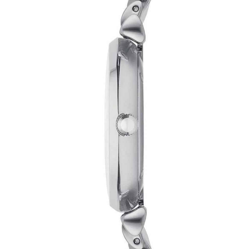 Emporio Armani AR1908 Gianni T-Bar Women's Silver Watch