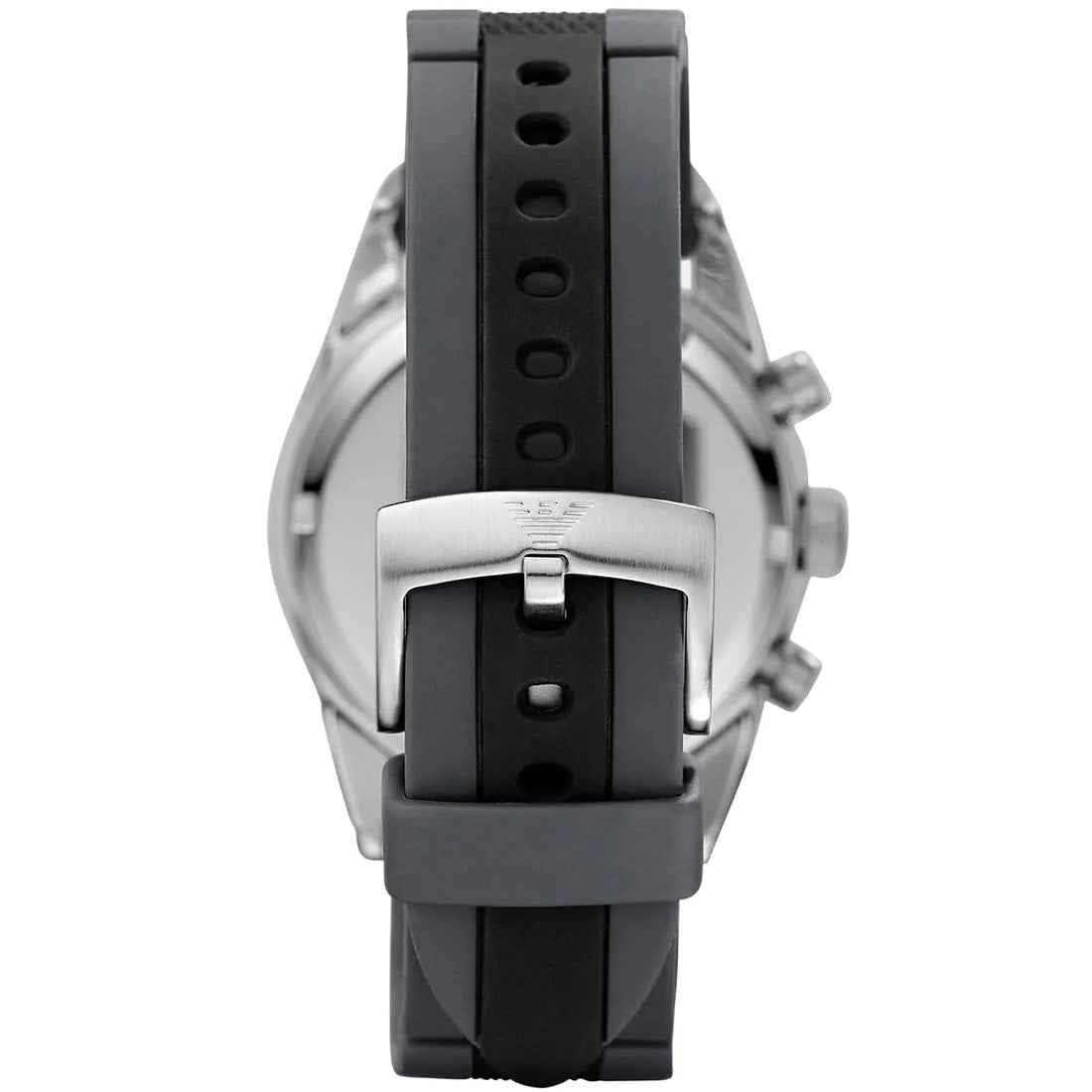 Emporio Armani AR5866 Sportivo Men's Black & Grey Silicone Watch