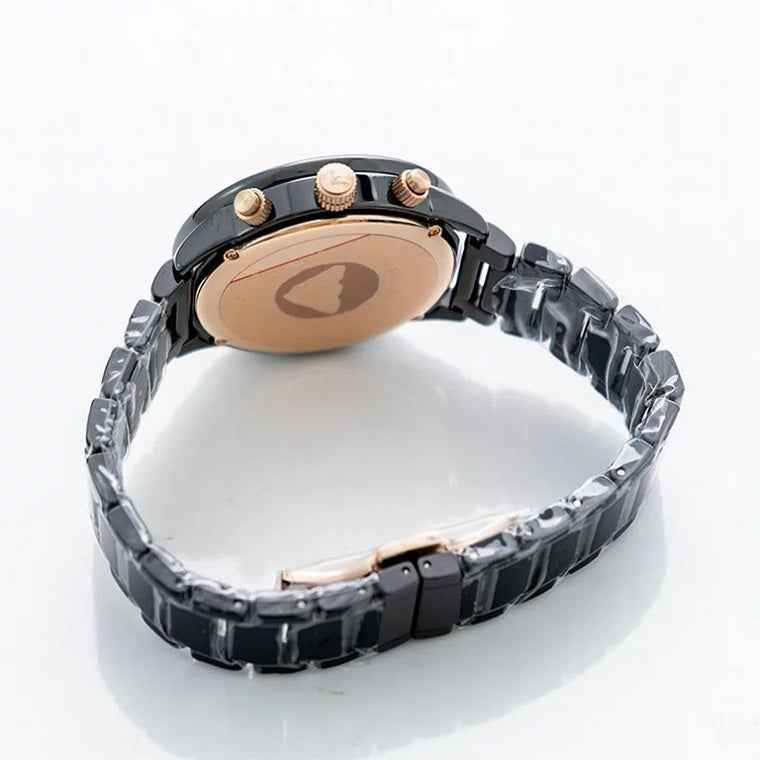 Emporio Armani AR70002 Mario Men's Black Ceramic Watch