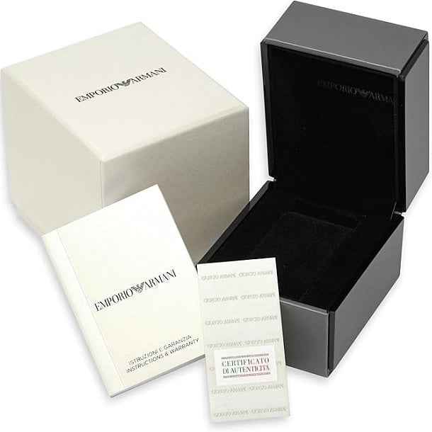 Emporio Armani AR2432 Classic Men's Silver & Black Watch