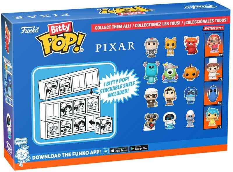 Funko Bitty Pop: Pixar - 4pk