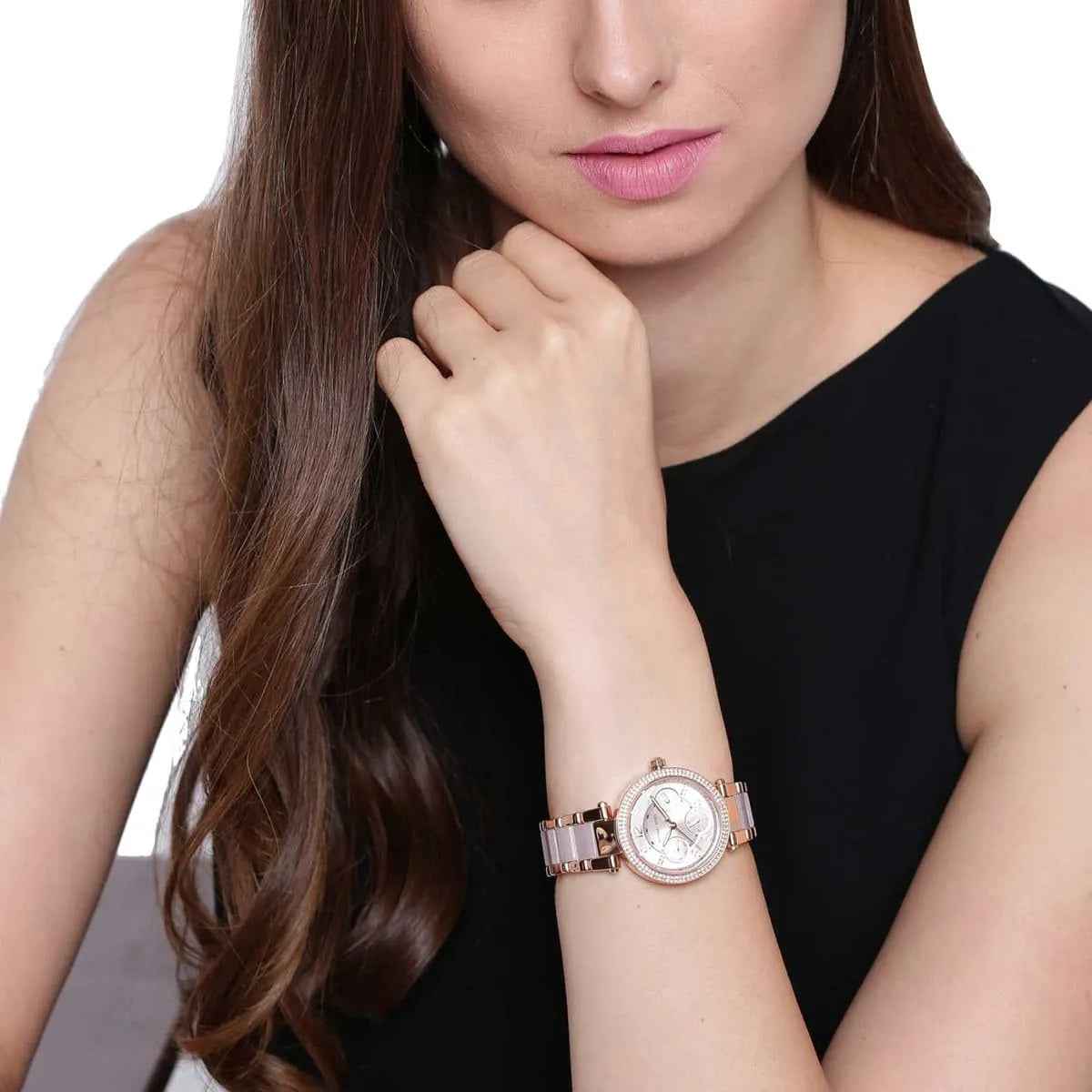 Michael Kors MK6110 Mini Parker Women's Rose Gold Watch
