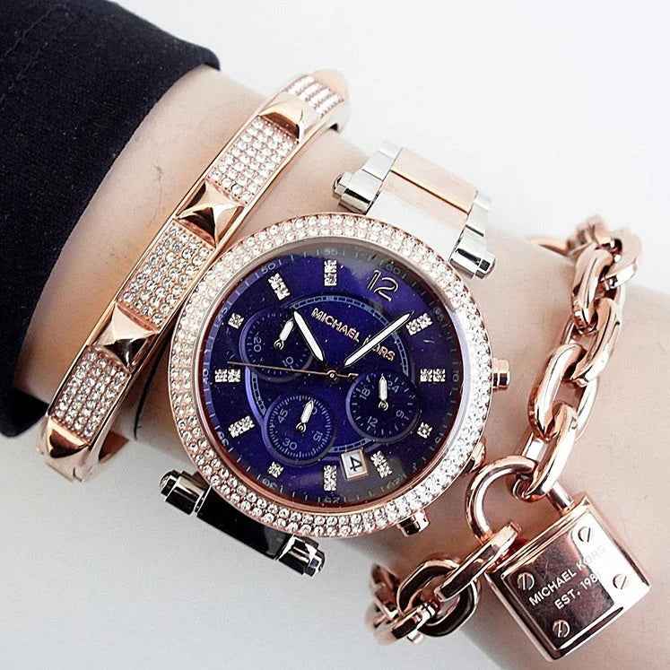 Michael Kors MK6141 Parker Women's Two-Tone Watch