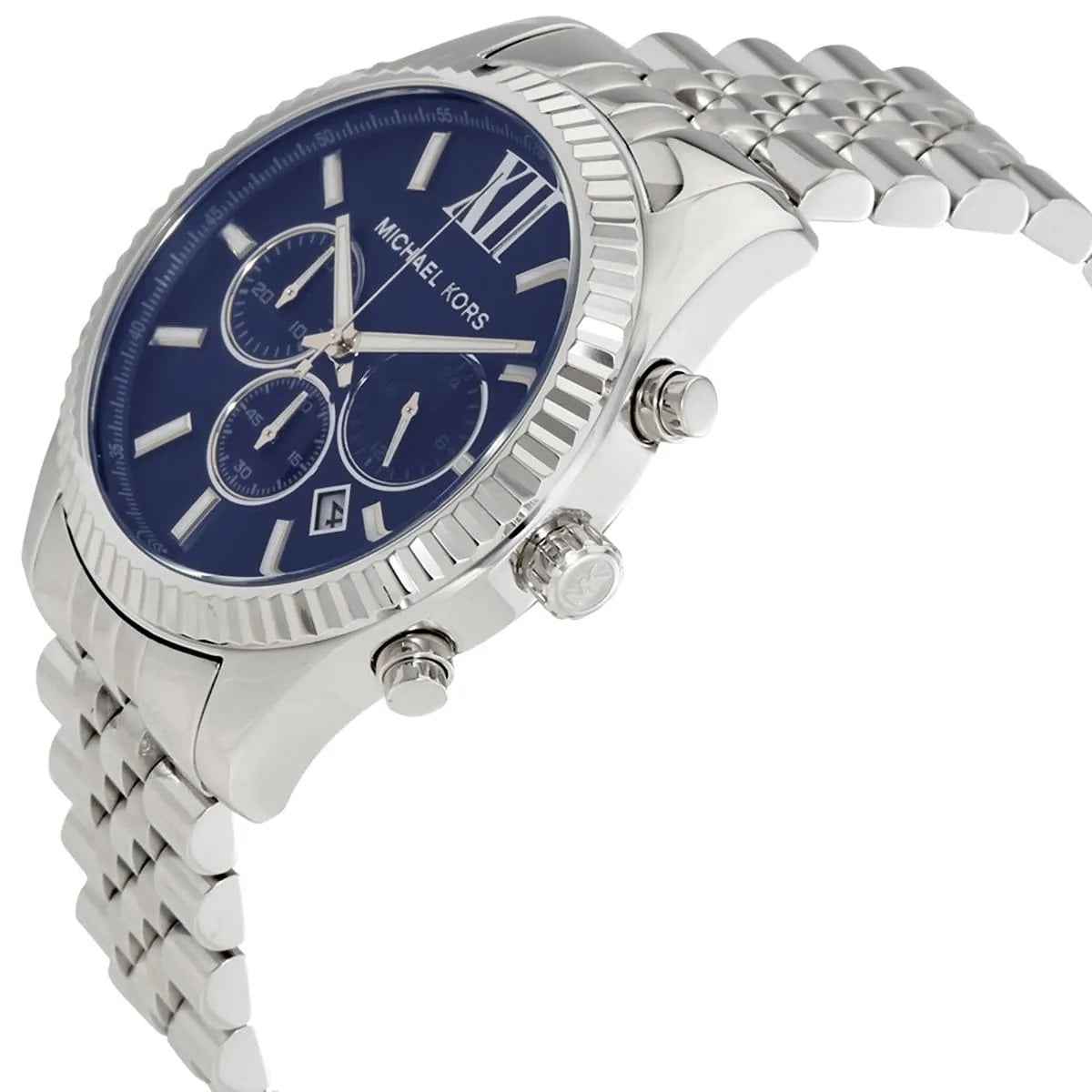 Michael Kors MK8280 Lexington Men's Silver Watch