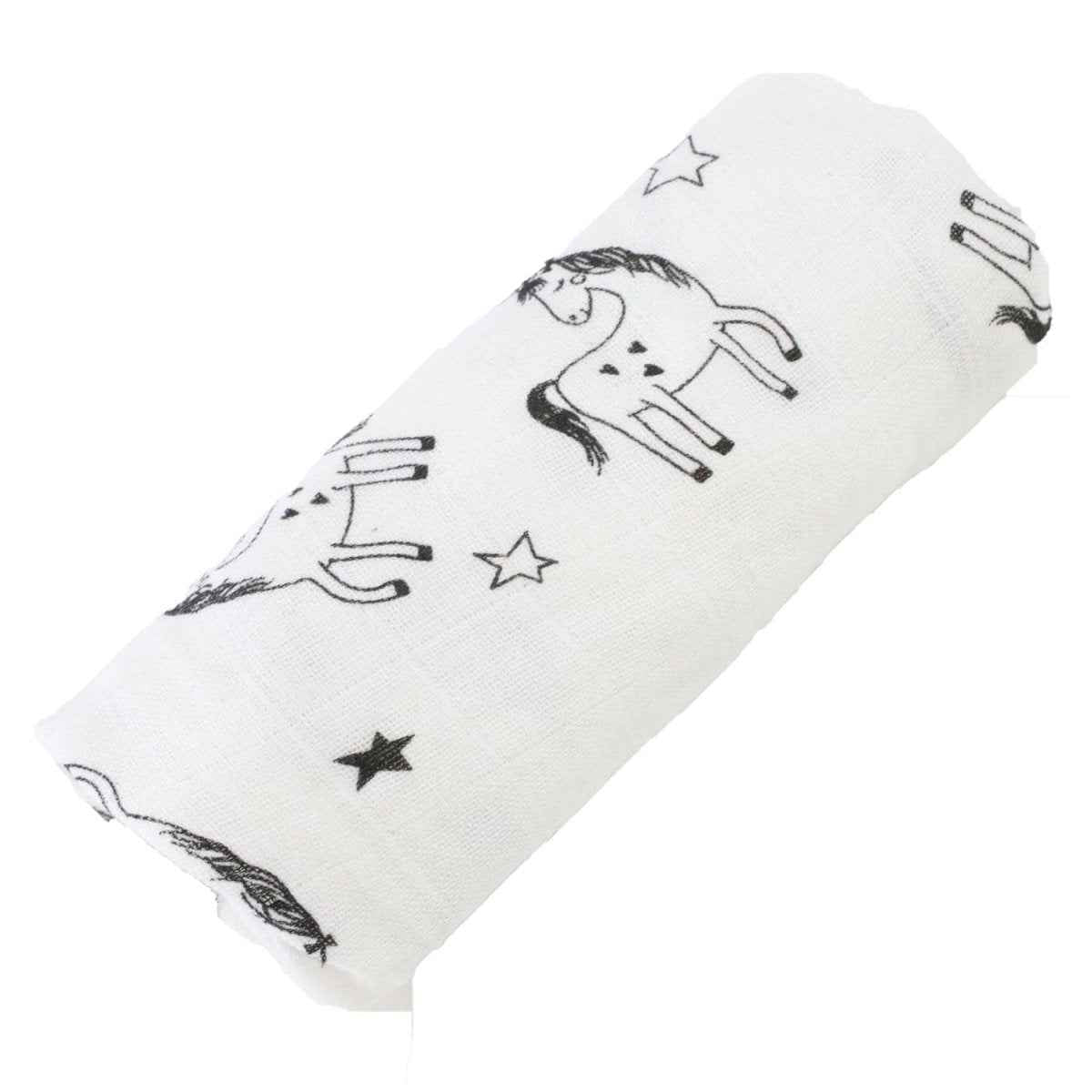 Printed Muslin Squares 100% Cotton 80x80cm