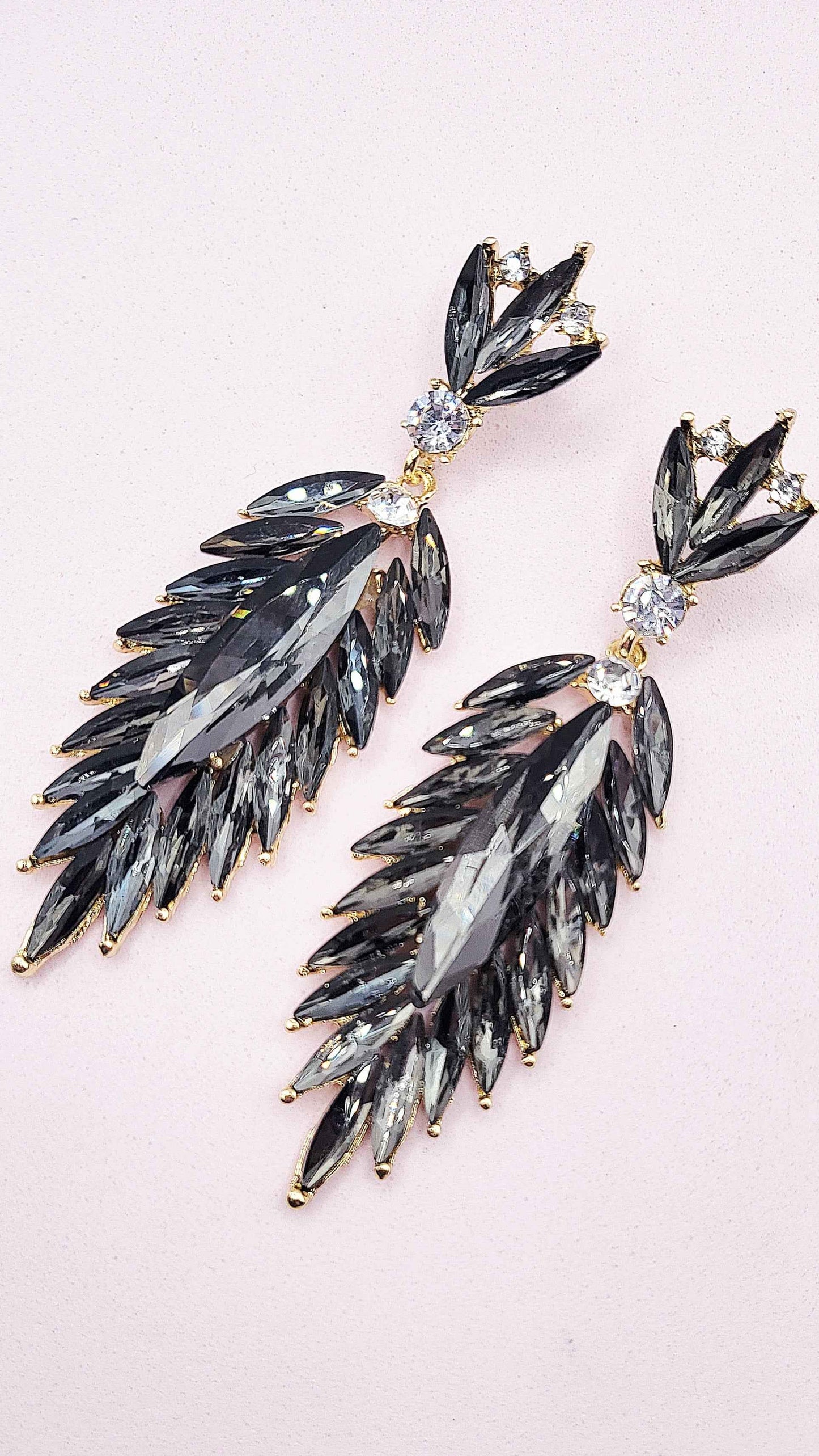 Idolize Crystal Drop and Dangle Earrings