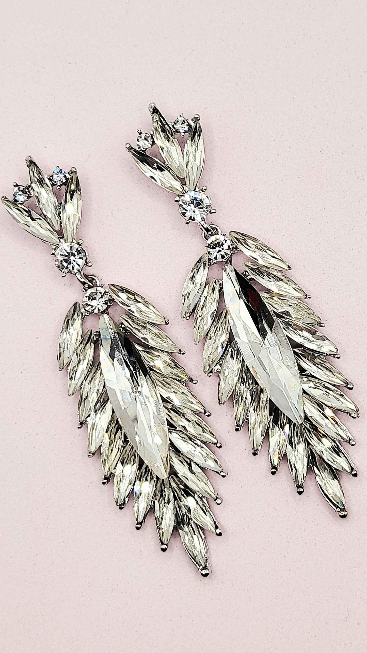 Idolize Crystal Drop and Dangle Earrings