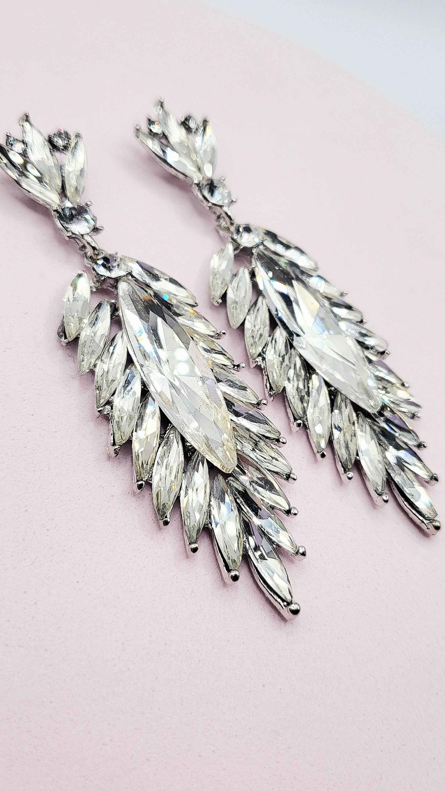 Idolize Crystal Drop and Dangle Earrings