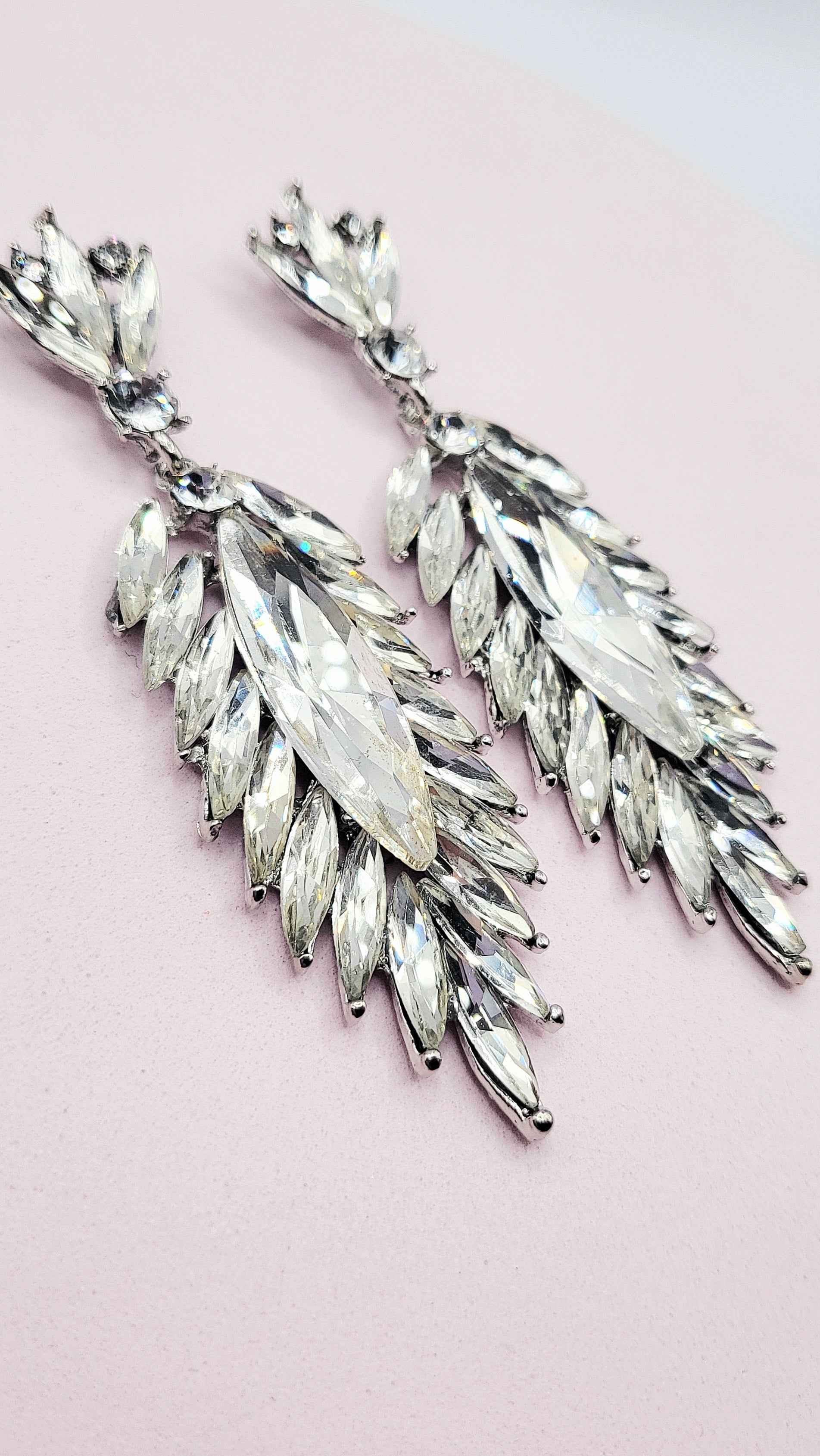 Idolize Crystal Drop and Dangle Earrings
