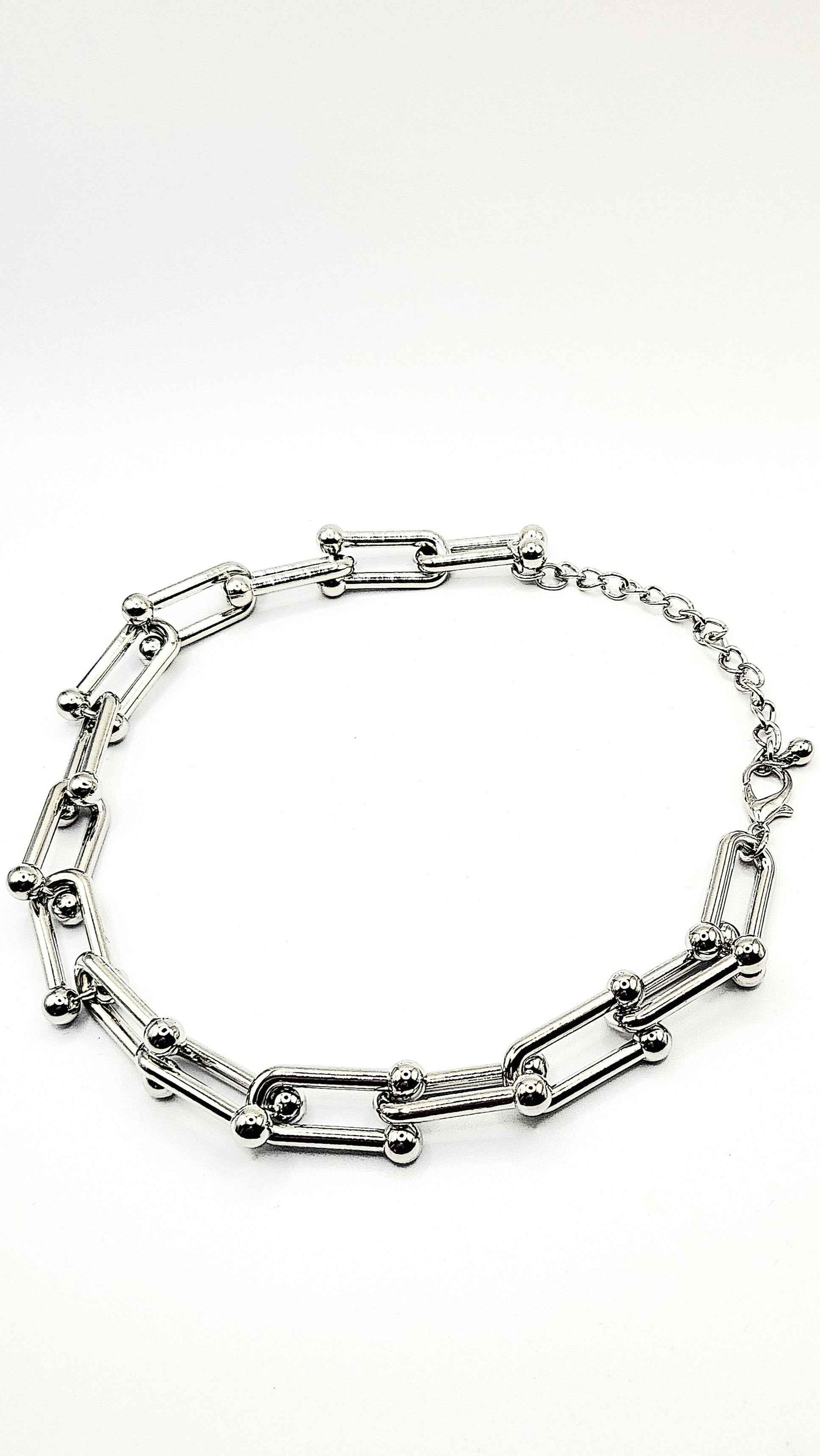 Chunky Paperclip Link Chain Necklace