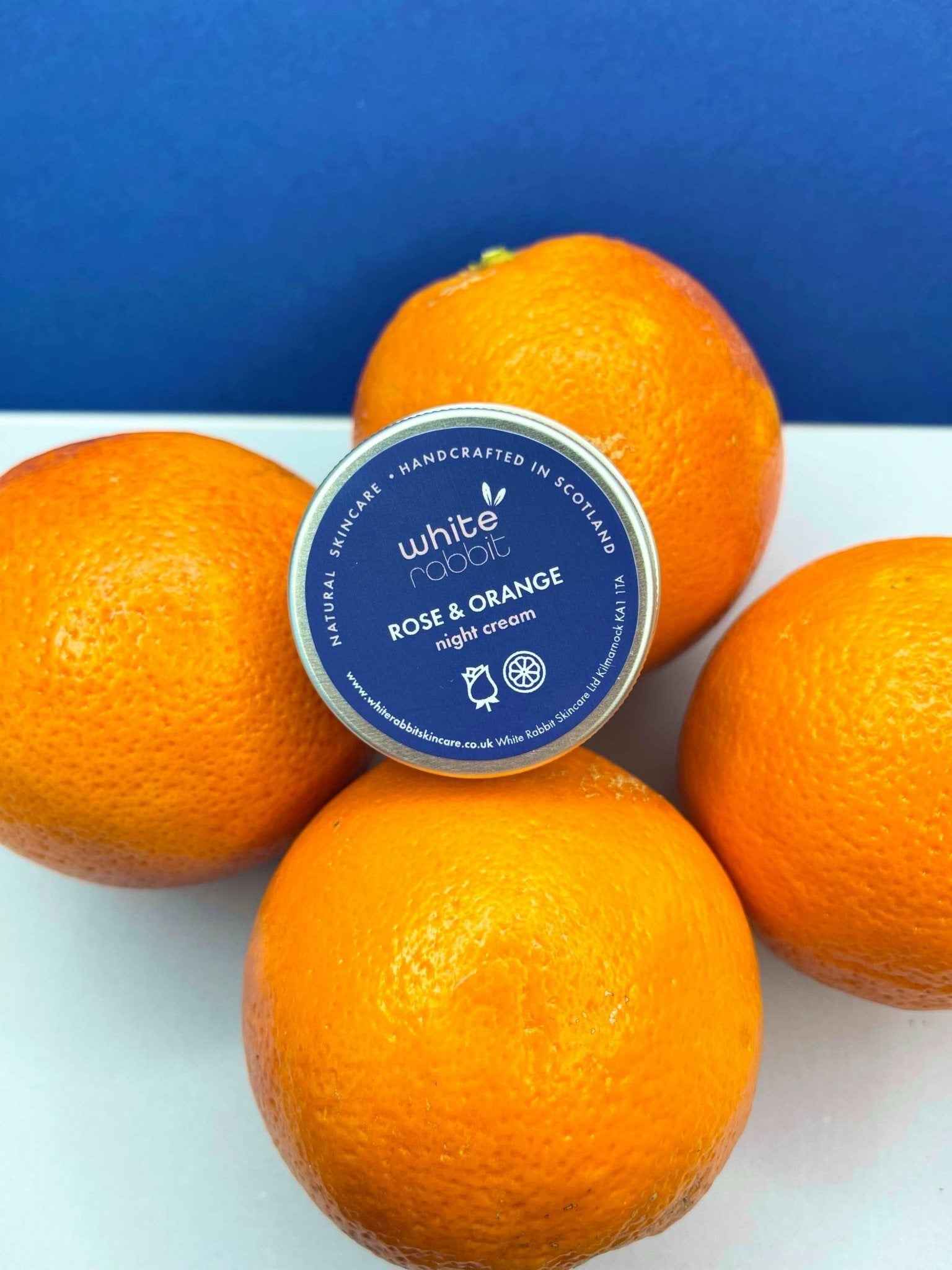 Rose & Orange Rejuvenating Night Cream Moisturiser - 30ml