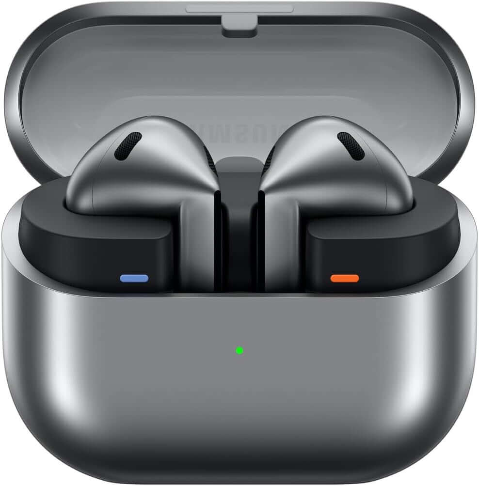 SAMSUNG HEADPHONES GALAXY BUDS3 WIRELESS ACTIVE NOISE CANCELLING SILVER SM-R530