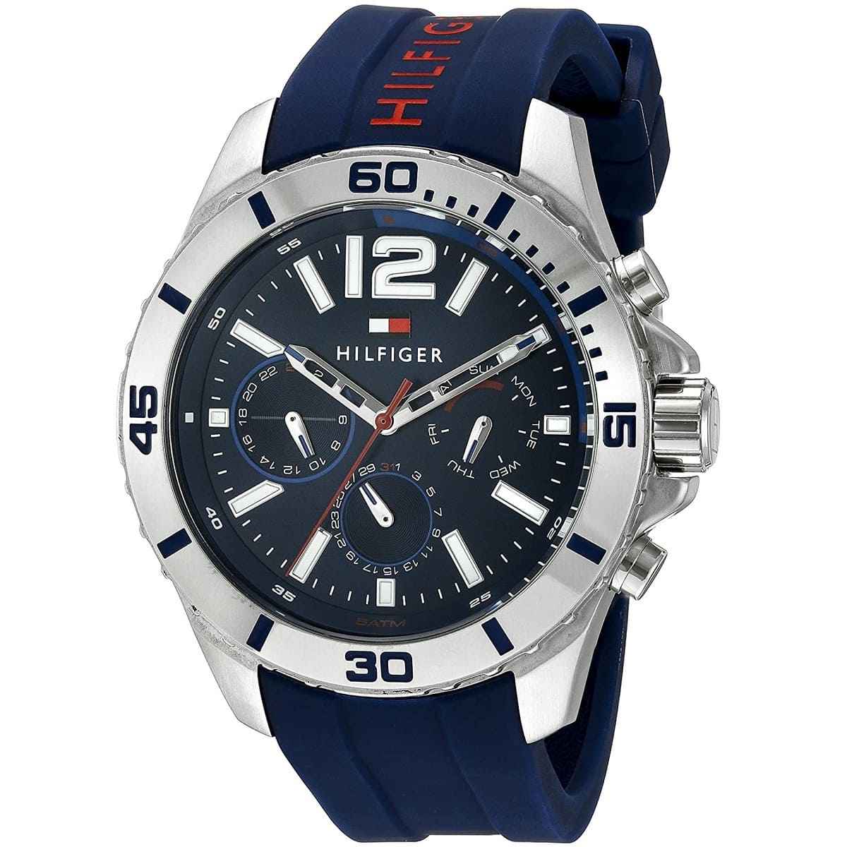 Tommy Hilfiger 1791142 Luke Men's Blue Silicone Watch