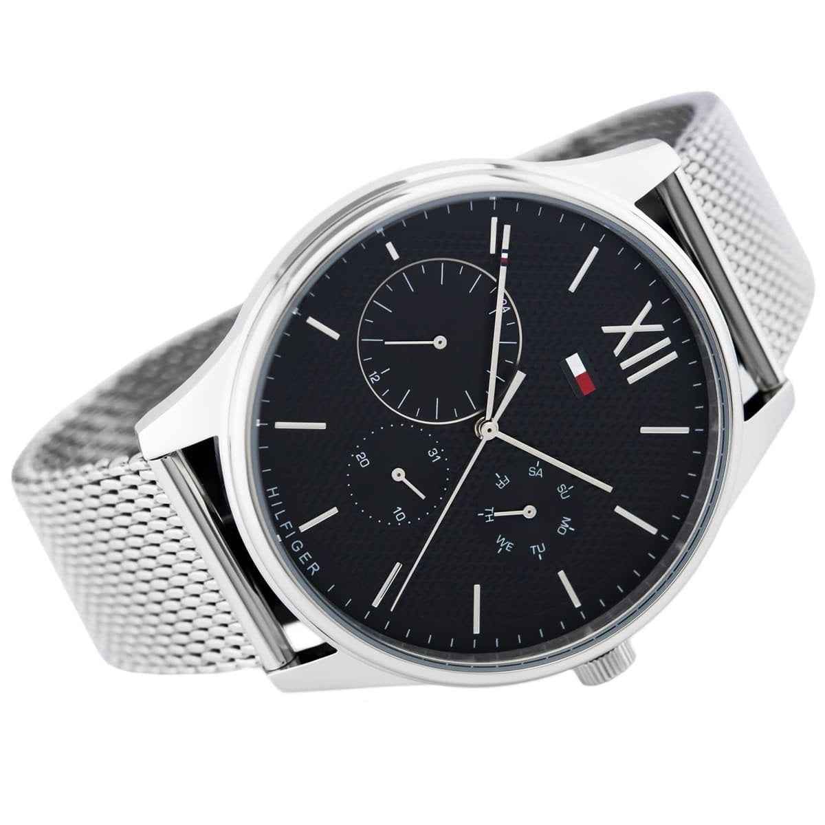 Tommy Hilfiger 1791415 Damon Men's Silver Mesh Watch